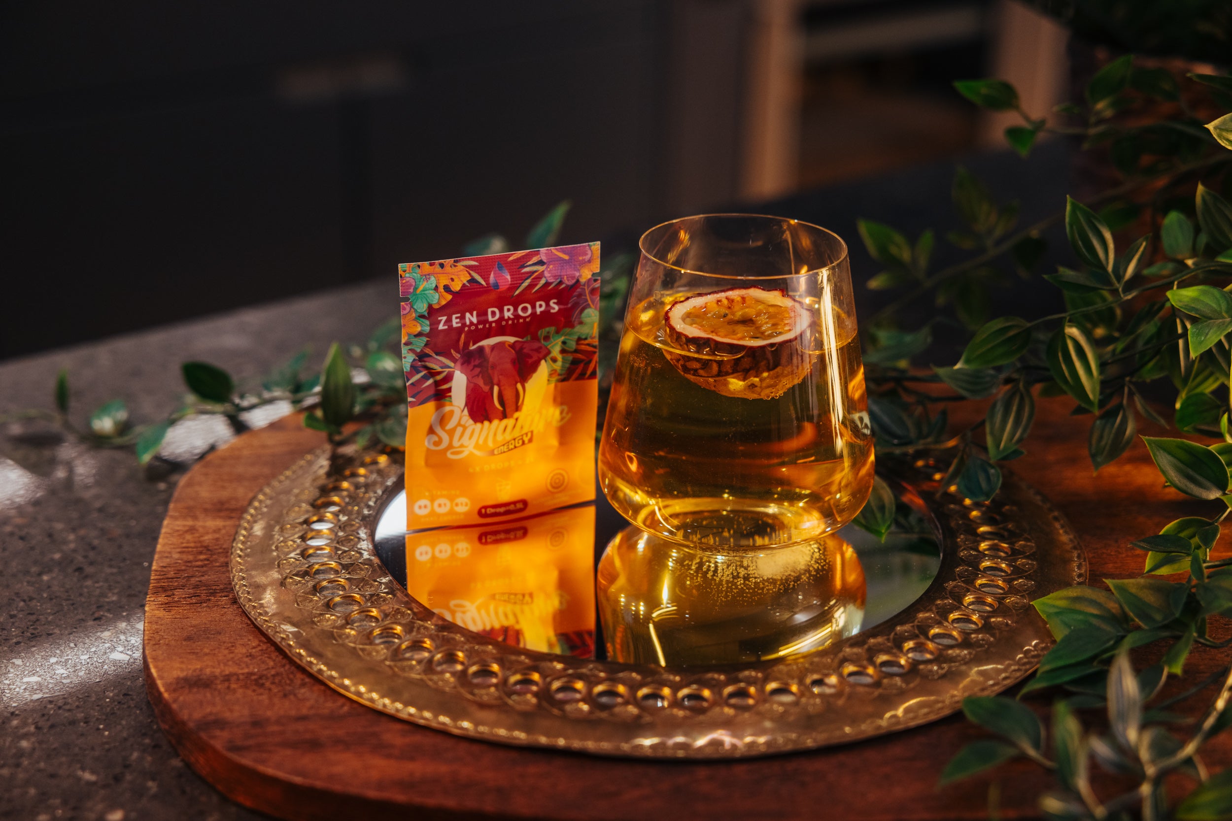 Litchi/Fruit de la passion – 24 Gouttes ≈ Boisson 12L